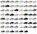 Casual Retro Sneaker collection (70 variants)